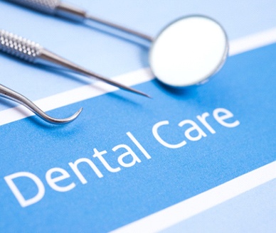 Dental care paperwork in Carrollton